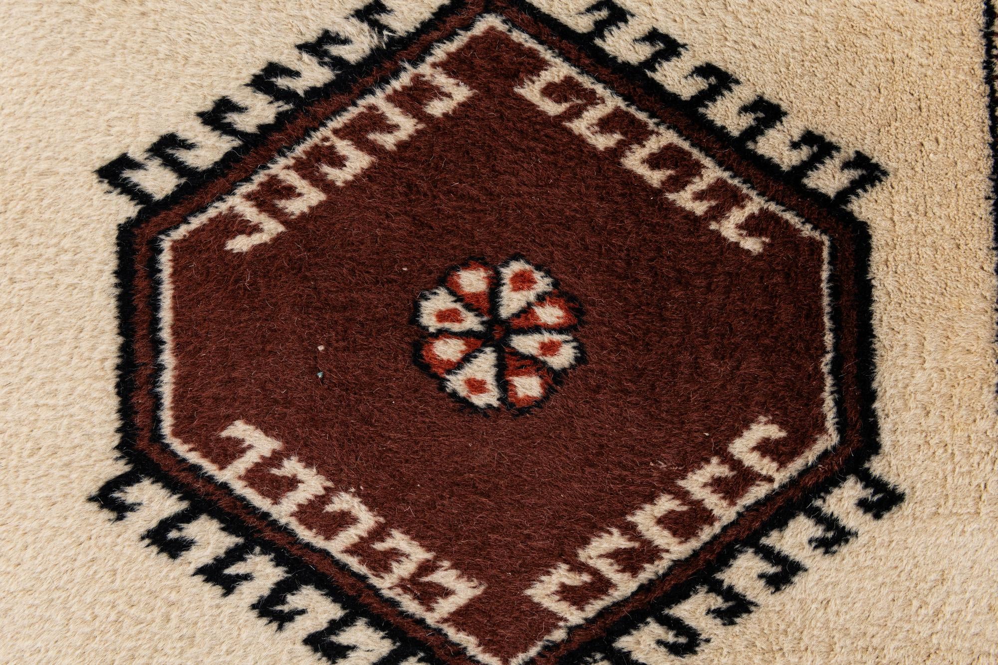 3' 1 x 5' 11 Hand Knotted Hamedan Wool Runner Rug
