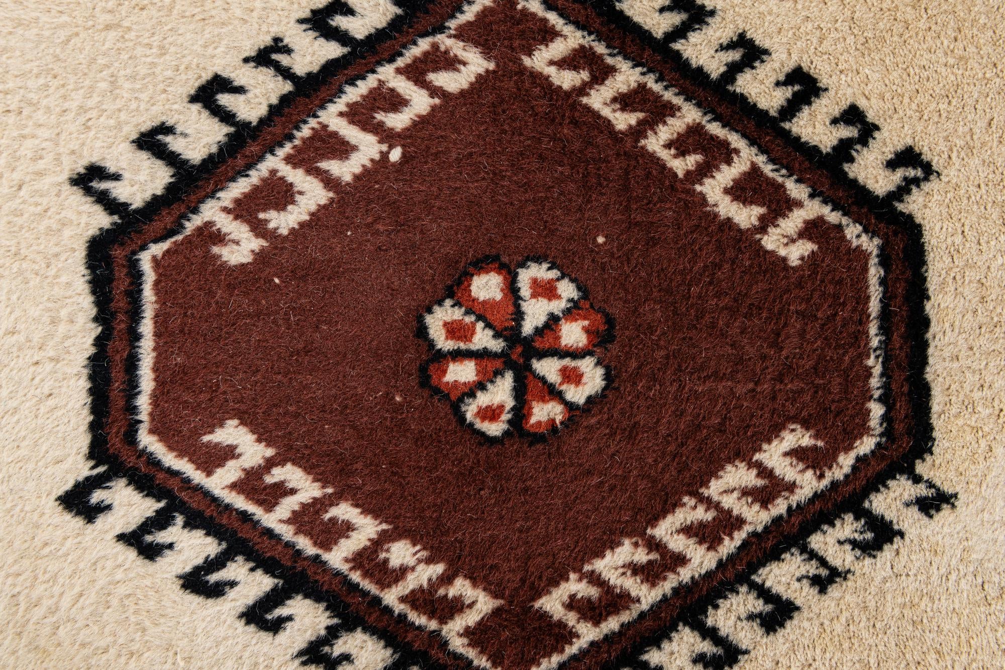 3' 1 x 5' 11 Hand Knotted Hamedan Wool Runner Rug