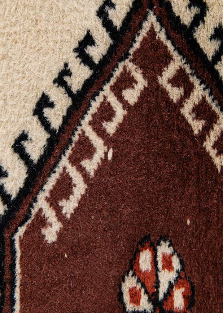 3' 1 x 5' 11 Hand Knotted Hamedan Wool Runner Rug
