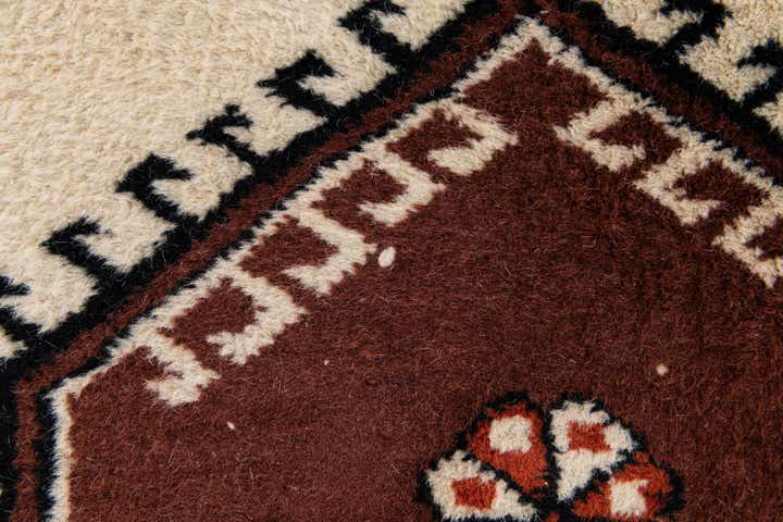 3' 1 x 5' 11 Hand Knotted Hamedan Wool Runner Rug