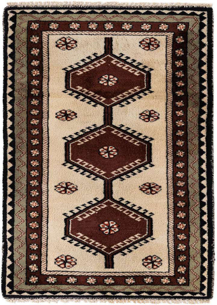3' 1 x 5' 11 Hand Knotted Hamedan Wool Runner Rug