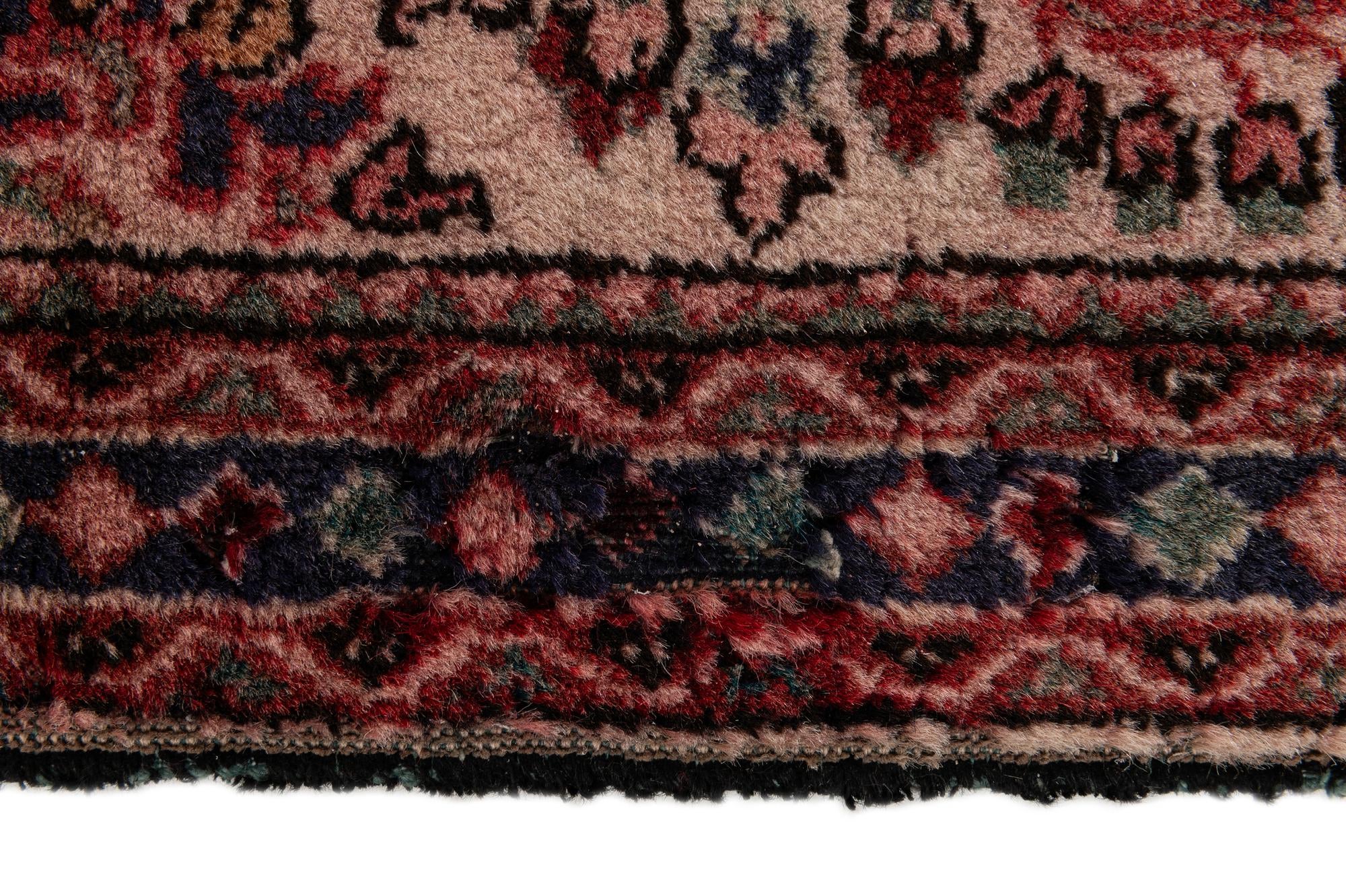 2' 2 x 4' 1 Hand Knotted Hamedan Wool Runner Rug