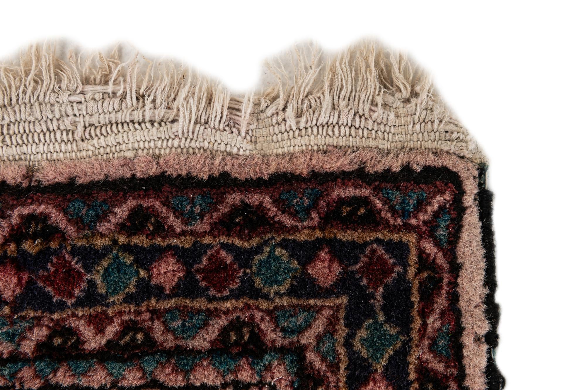 2' 2 x 4' 1 Hand Knotted Hamedan Wool Runner Rug