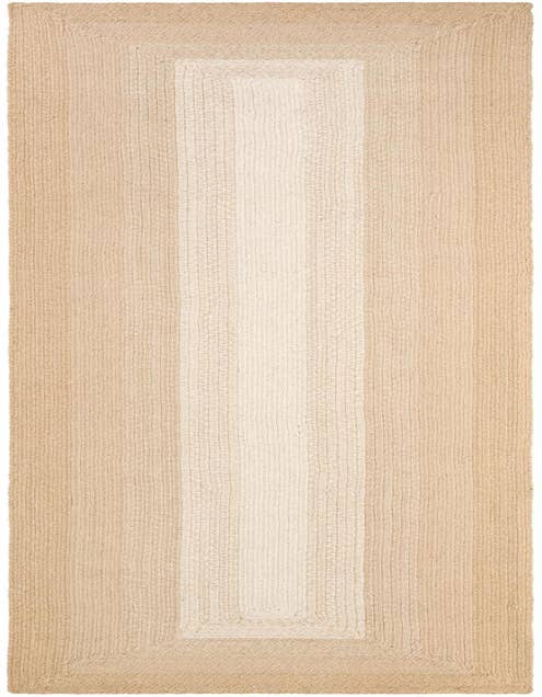 Detail image of 2' 7 x 12' Handmade Hand Braided Wool Runner Rug