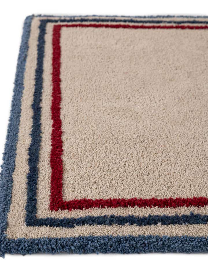 2' x 8' Handtufted Wool Runner Rug