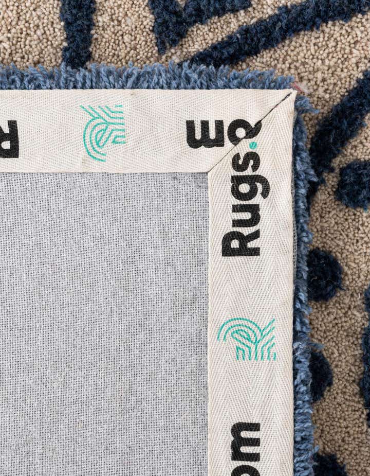 2' x 8' Handtufted Wool Runner Rug