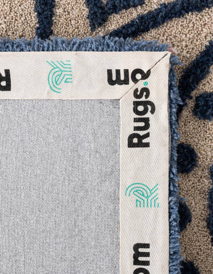 Detail image of 2' x 8' Handtufted Wool Runner Rug