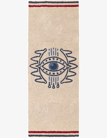 2' x 6' 1 Handtufted Wool Runner Rug