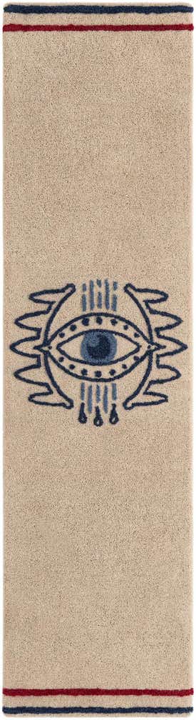 2' x 8' Handtufted Wool Runner Rug