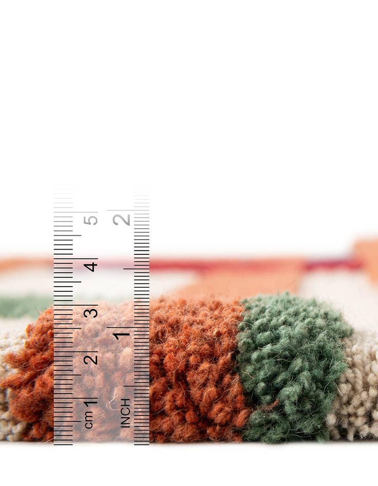 Detail image of 2' x 8' Handtufted Wool Runner Rug