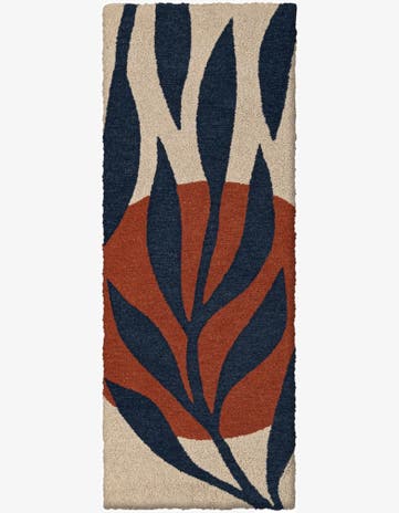 2' x 6' 1 Handtufted Wool Runner Rug