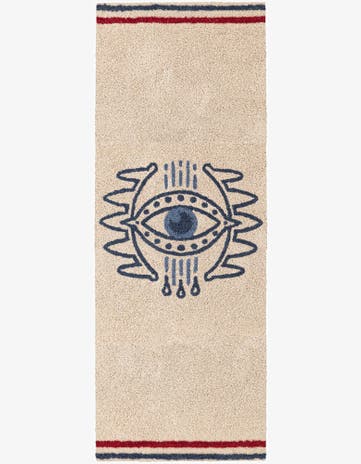 2' x 6' 1 Handtufted Wool Runner Rug