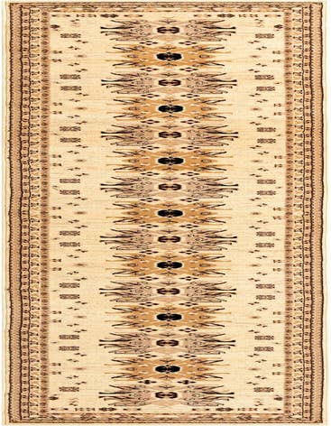 Detail image of 3' x 16' 5 Heriz Design Runner Rug