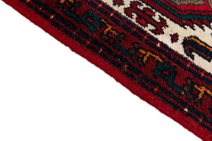 2' 3 x 4' 4 Hand Knotted Heriz Wool Runner Rug