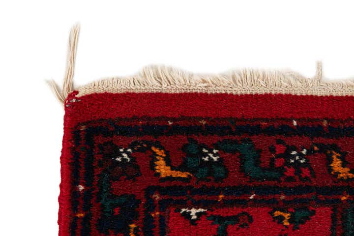 2' 3 x 4' 4 Hand Knotted Heriz Wool Runner Rug