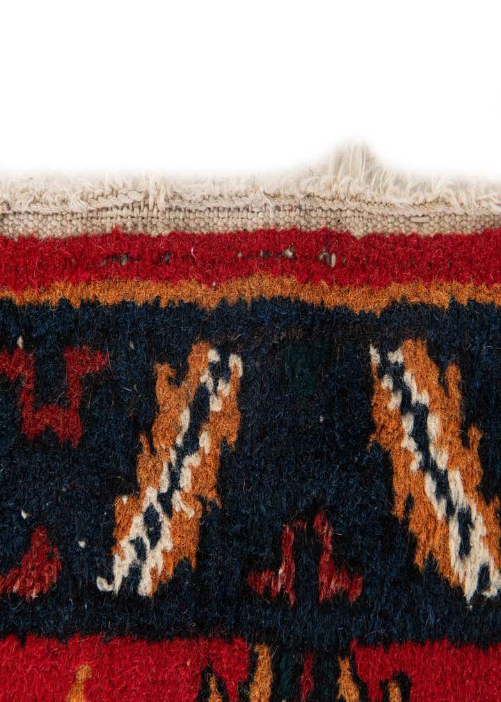 2' x 3' 11 Hand Knotted Heriz Wool Runner Rug