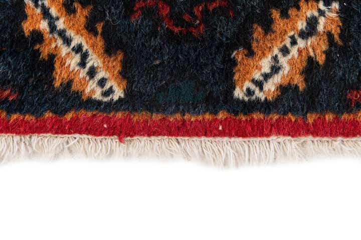 2' x 3' 11 Hand Knotted Heriz Wool Runner Rug