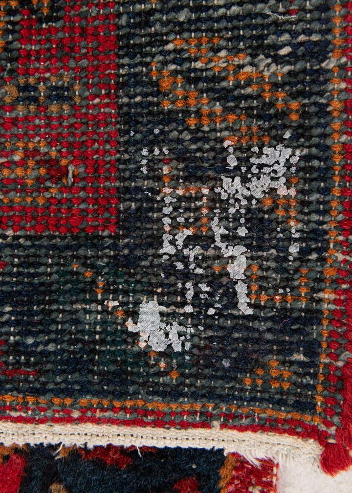 2' x 3' 11 Hand Knotted Heriz Wool Runner Rug