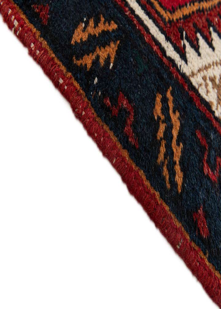 2' x 3' 11 Hand Knotted Heriz Wool Runner Rug