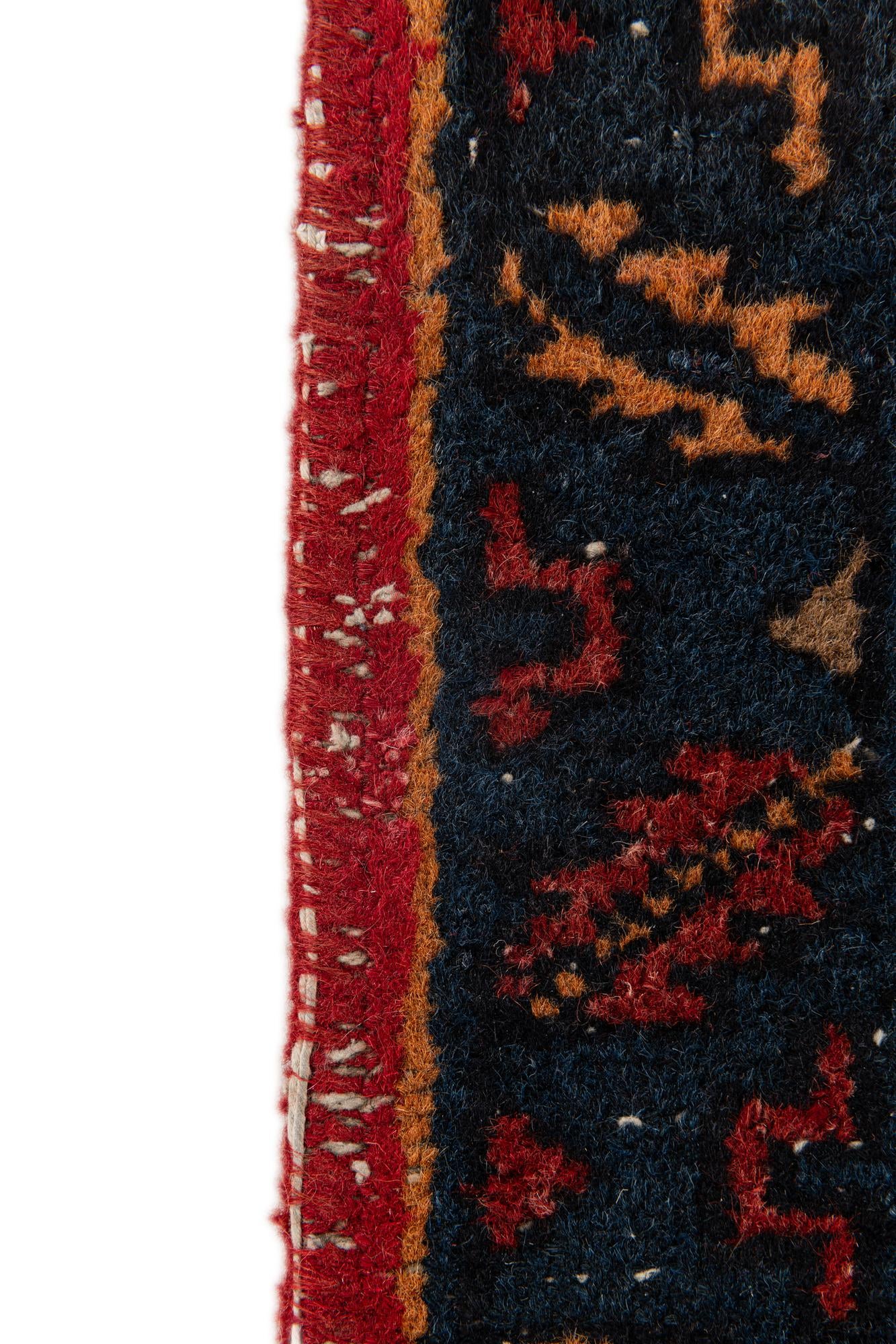2' x 3' 11 Hand Knotted Heriz Wool Runner Rug