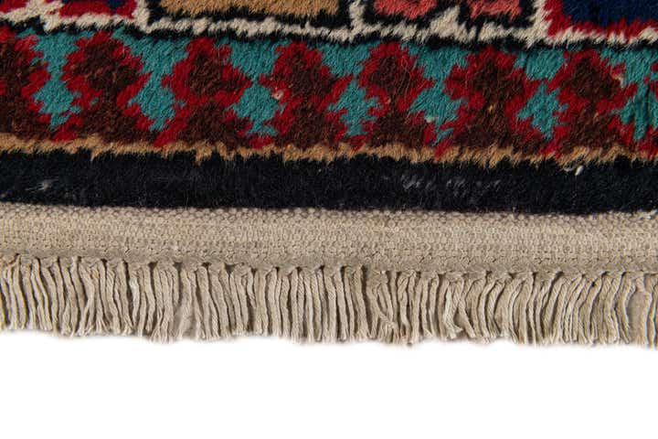 2' 9 x 9' 9 Hand Knotted Heriz Wool Runner Rug