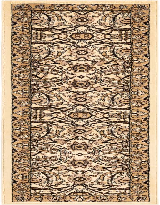 Detail image of 2' x 8' 2 Isfahan Design Runner Rug