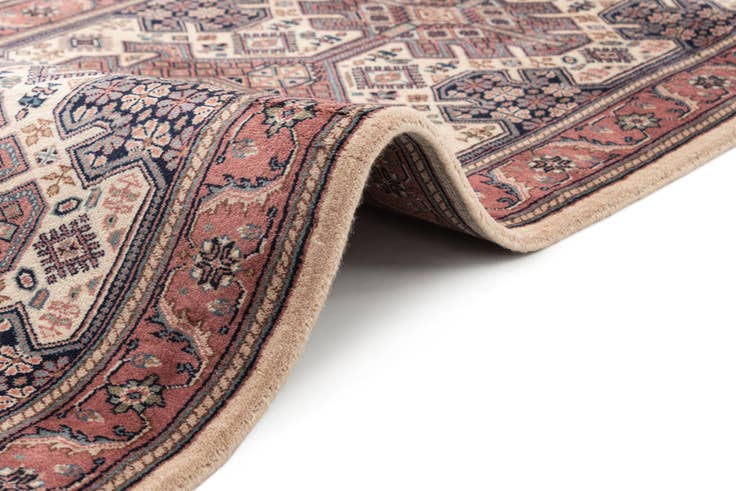 Detail image of 3' 1 x 9' 7 Hand Knotted Jaipur Wool Runner Rug