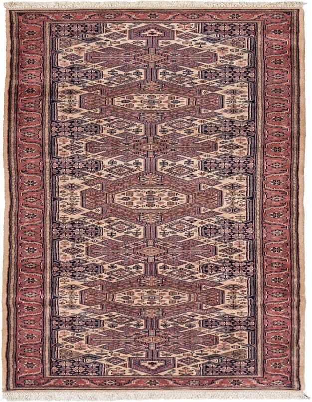 Detail image of 3' 1 x 9' 7 Hand Knotted Jaipur Wool Runner Rug