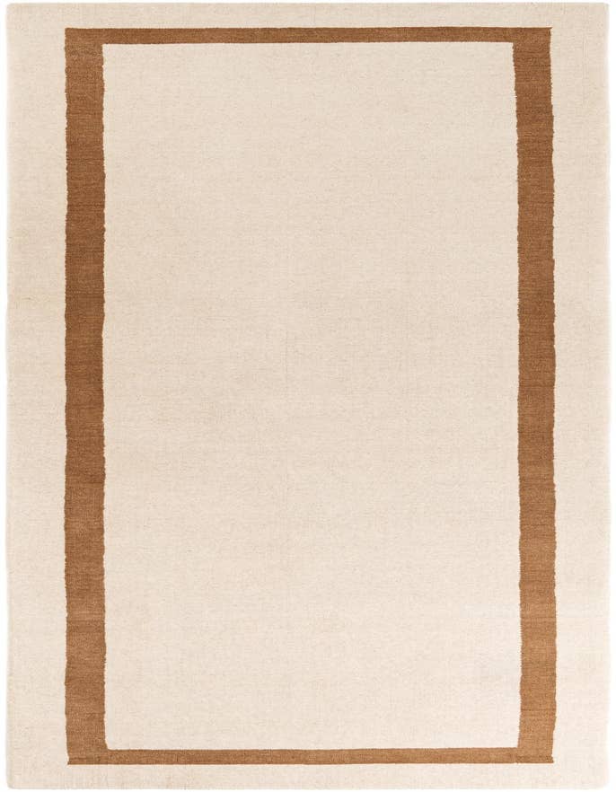 Detail image of 3' 3 x 10' Jill Zarin Border Wool Runner Rug