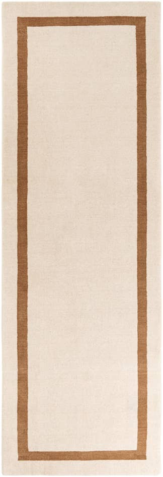 Detail image of 3' 3 x 10' Jill Zarin Border Wool Runner Rug