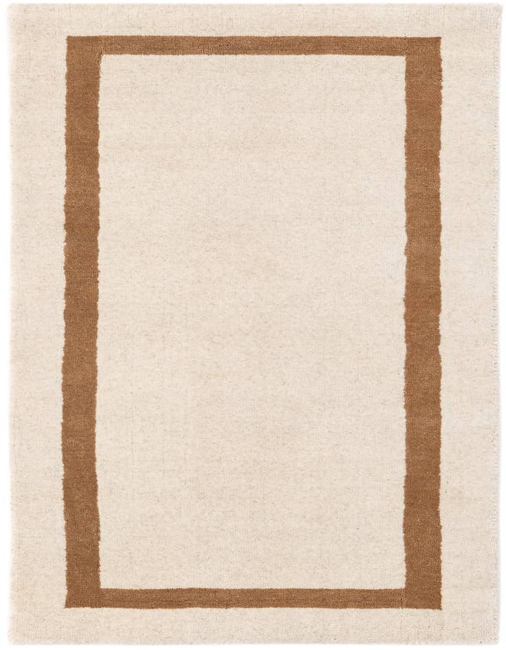 Detail image of 2' x 4' 1 Jill Zarin Border Wool Runner Rug