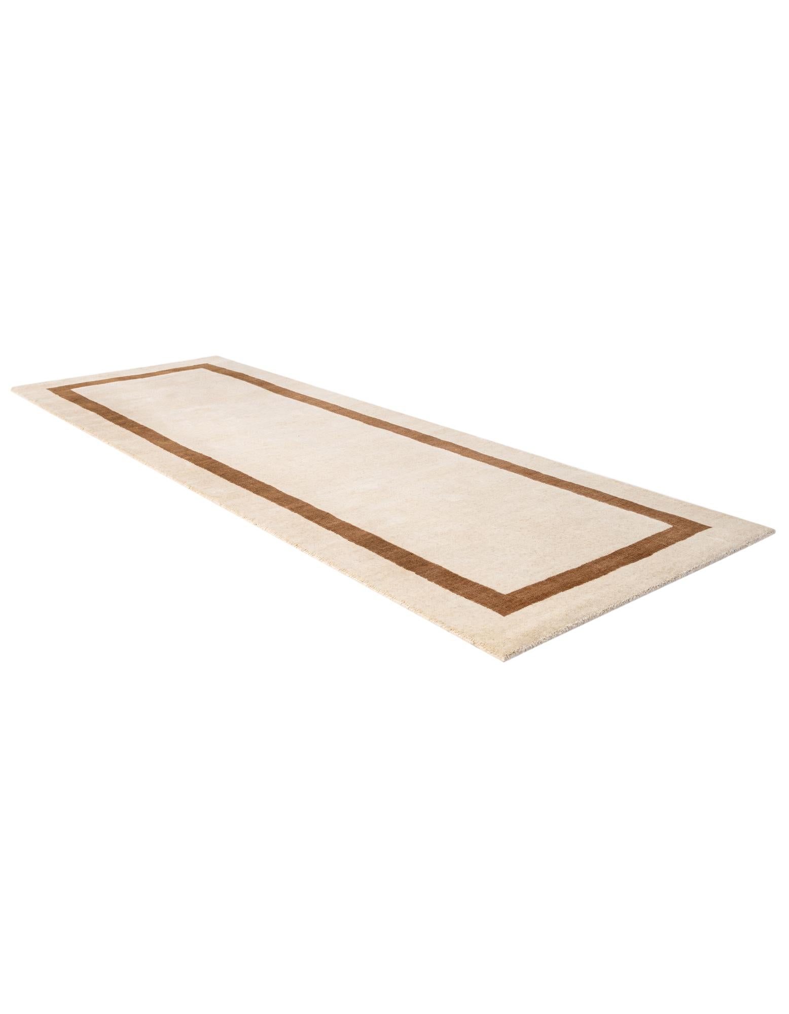 2' 7 x 8' Jill Zarin Border Wool Runner Rug