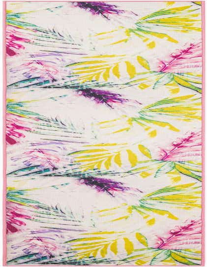 2' x 10' Easy-Clean Jill Zarin Caribbean Indoor / Outdoor Runner Rug