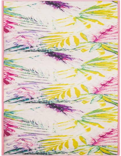 Detail image of 2' x 10' Easy-Clean Jill Zarin Caribbean Indoor / Outdoor Runner Rug