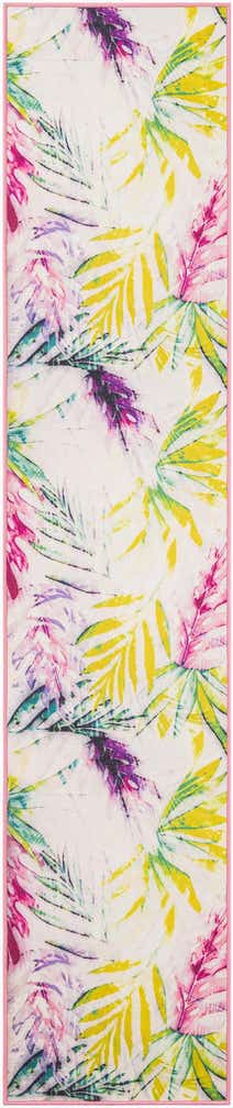 2' x 10' Easy-Clean Jill Zarin Caribbean Indoor / Outdoor Runner Rug