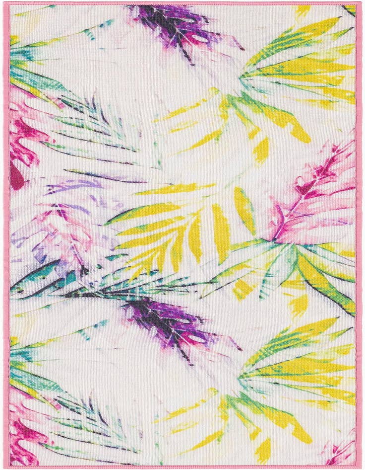 Detail image of 2' x 5' 1 Easy-Clean Jill Zarin Caribbean Indoor / Outdoor Runner Rug