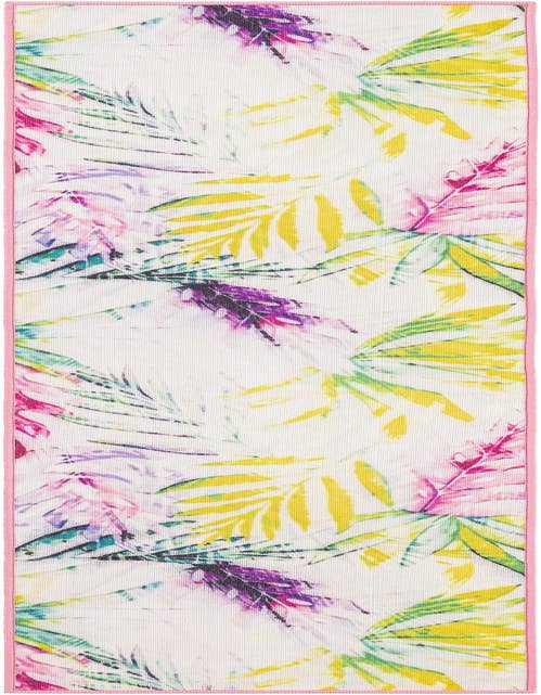 Detail image of 2' x 8' Easy-Clean Jill Zarin Caribbean Indoor / Outdoor Runner Rug