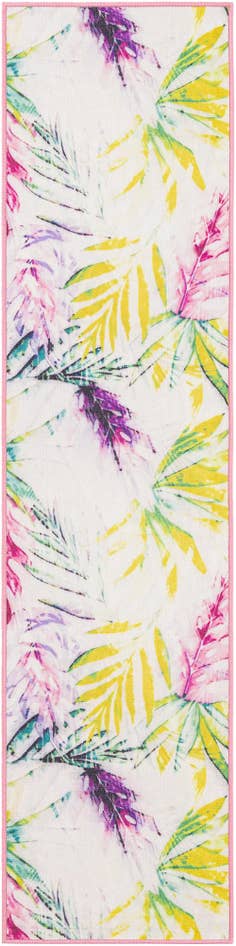 Detail image of 2' x 8' Easy-Clean Jill Zarin Caribbean Indoor / Outdoor Runner Rug