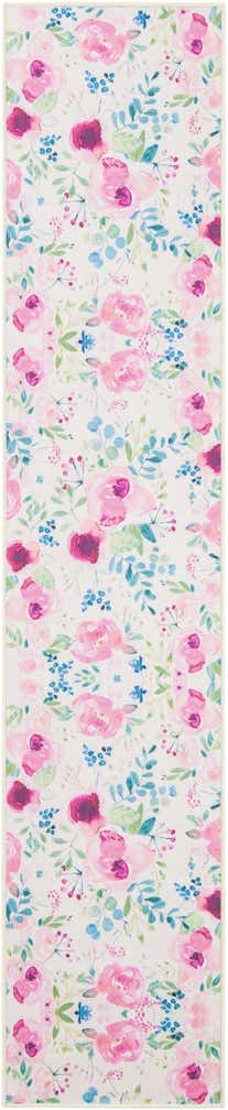 2' x 10' Easy-Clean Jill Zarin Caribbean Indoor / Outdoor Runner Rug