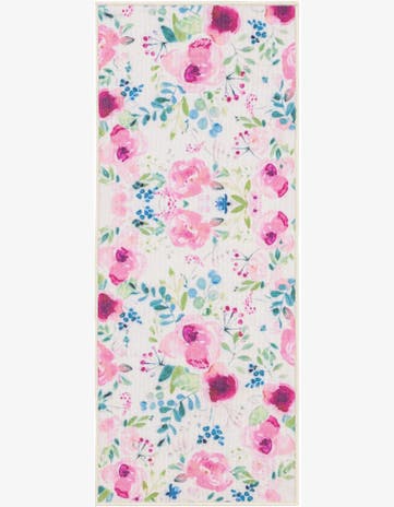 2' x 5' 1 Easy-Clean Jill Zarin Caribbean Indoor / Outdoor Runner Rug