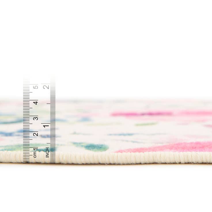 Detail image of 2' x 5' 1 Easy-Clean Jill Zarin Caribbean Indoor / Outdoor Runner Rug