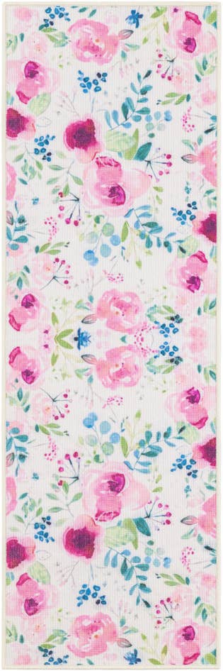 Detail image of 2' x 6' 1 Easy-Clean Jill Zarin Caribbean Indoor / Outdoor Runner Rug