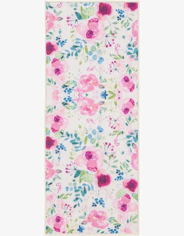 2' x 5' 1 Easy-Clean Jill Zarin Caribbean Indoor / Outdoor Runner Rug