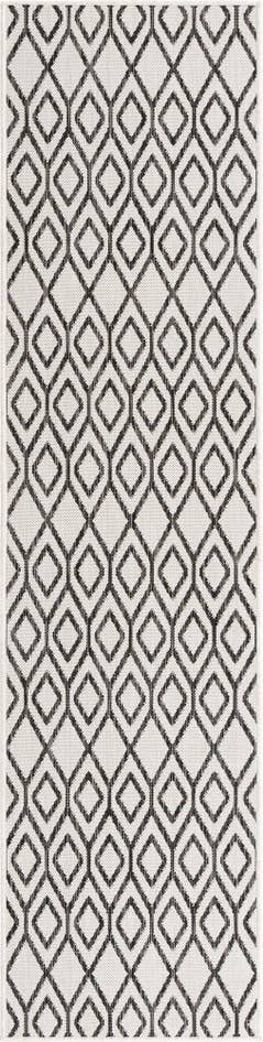 Detail image of 2' x 8' Easy-Clean Jill Zarin Turks and Caicos Indoor / Outdoor Runner Rug