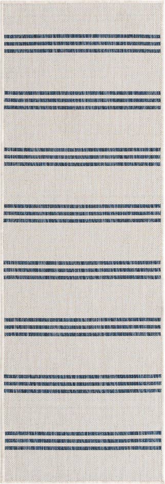 Detail image of 2' x 6' Easy-Clean Jill Zarin Anguilla Indoor / Outdoor Runner Rug