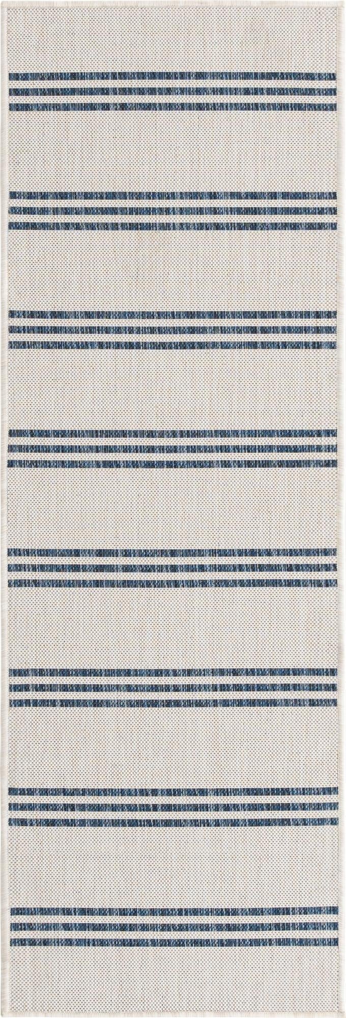 Primary image 2' x 6'  Washable Jill Zarin Anguilla Indoor / Outdoor Runner Rug