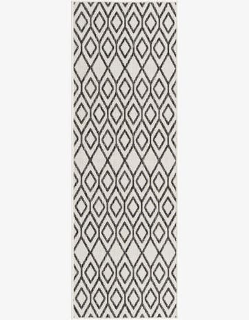 2' x 6' Easy-Clean Jill Zarin Turks and Caicos Indoor / Outdoor Runner Rug