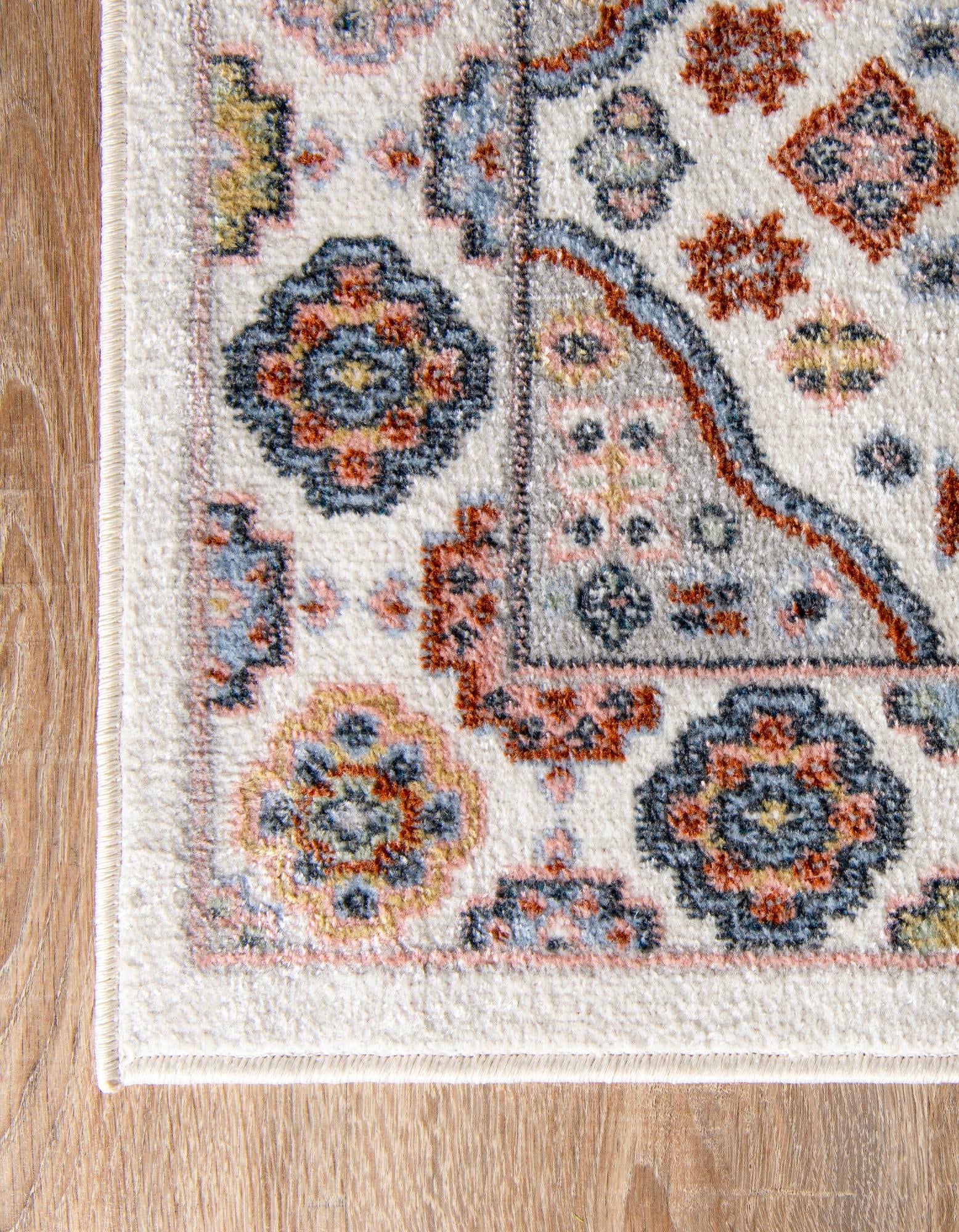 2' x 6' Kamala Washable Runner Rug