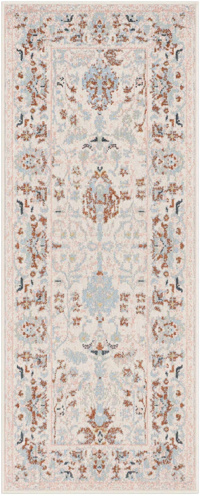 2' x 5' Kamala Washable Runner Rug
