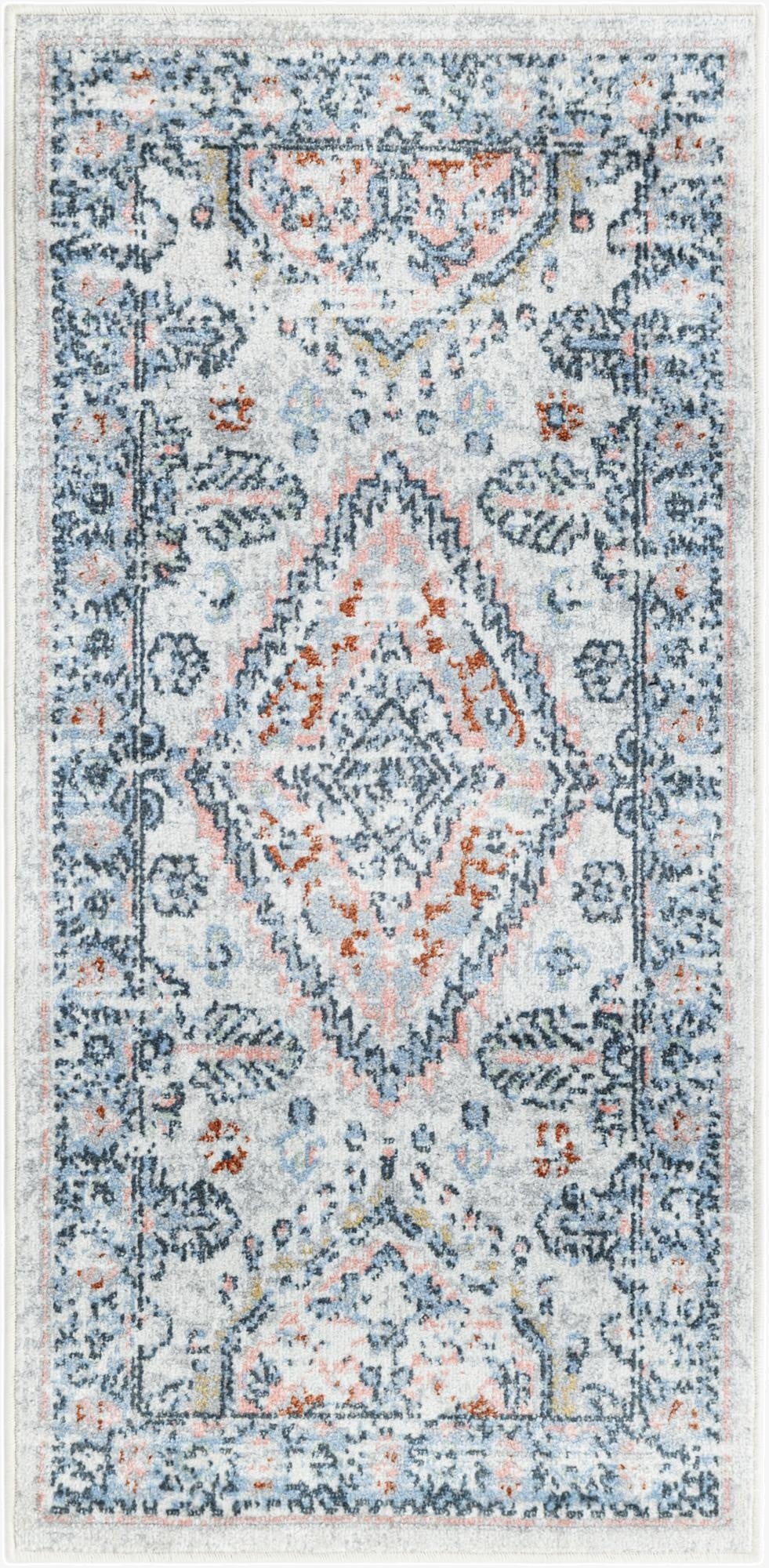 2' x 4' Kamala Washable Runner Rug